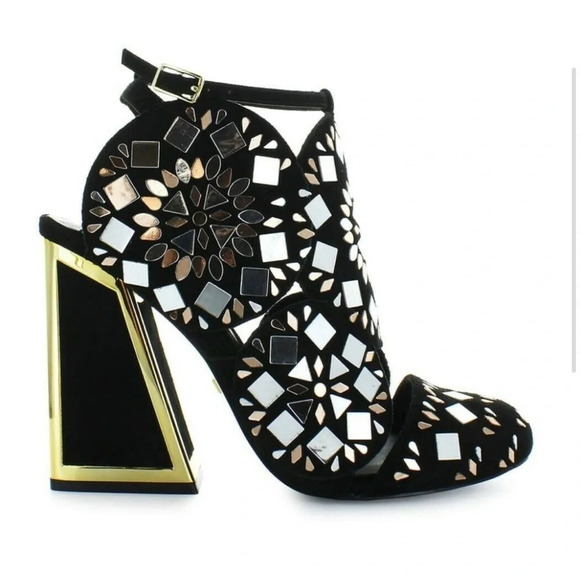 Kat Maconie Frida - Mirrored Suede LIKE NEW! - Picture 2 of 15